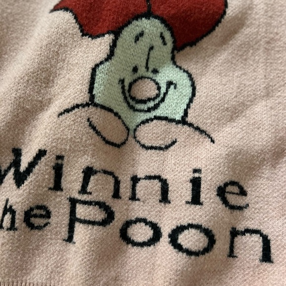 Winnie the Poon Blush Pink Sweater - Picture 3 of 8